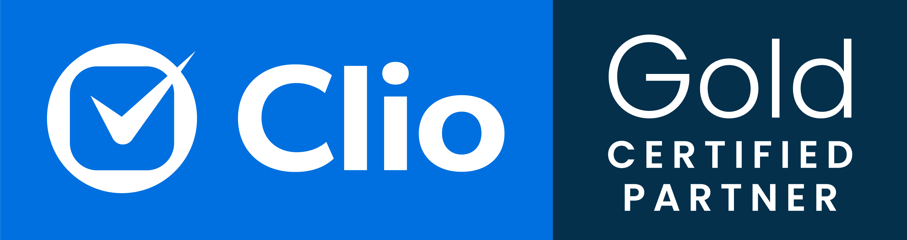 Clio Gold Certified Partner
